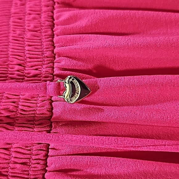 Y2K Hot Pink Juicy Couture Cover Up Pool Sassy SMALL Dress - Vintage - Picture 5 of 9